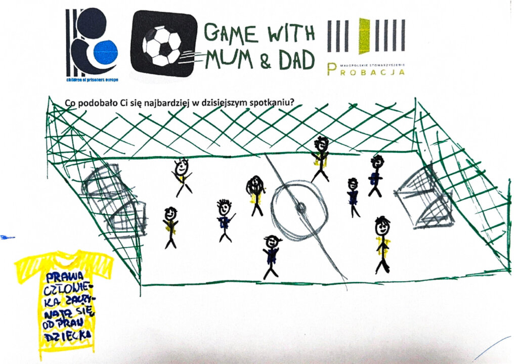 Children with Parent in Prison-Game with Mum & Dad