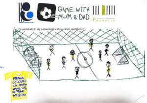 Drawing after game in Krakow