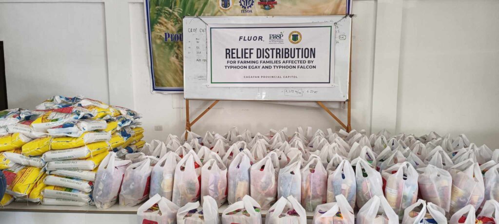 PBSP Response to Families Affected by Typhoons