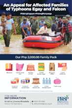 PBSP Raises Funds for Typhoon-Affected Families