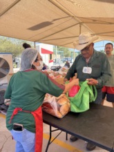 Distribution of nutritional packages
