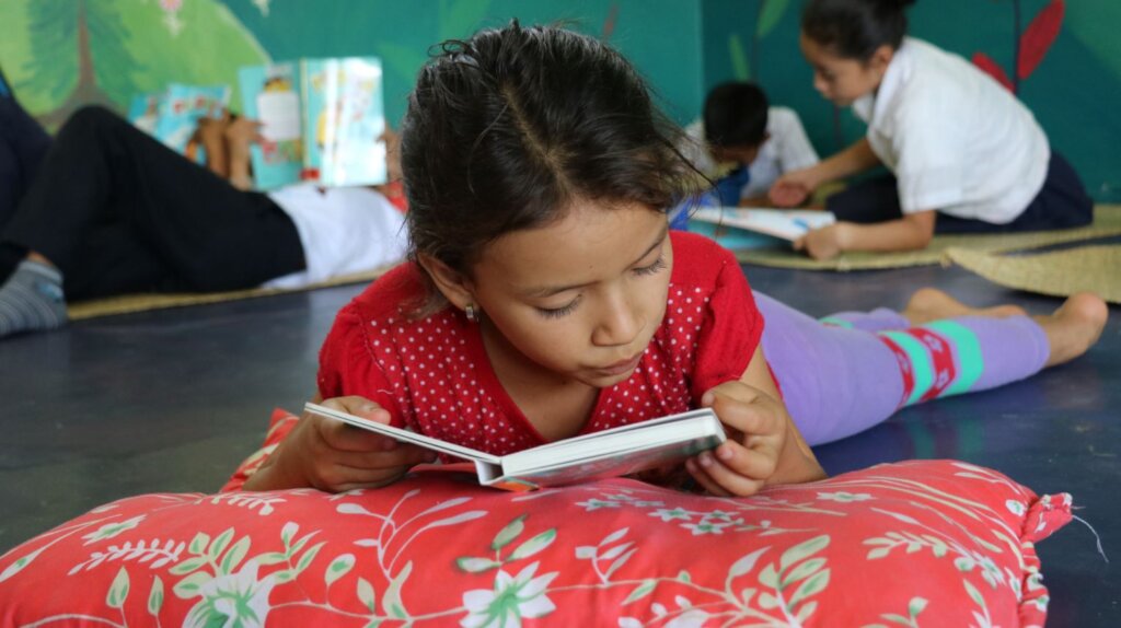 The John B. McGrath Library in Honduras