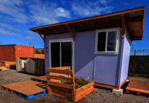 Tin Home housing option on Maui