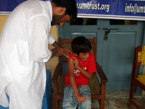 Vaccinations in Nowshera