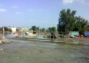 Villages with stagnant water
