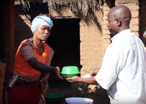 SoyKit recipient selling soymilk in her village