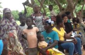 Offering shelters for displaced people in Burkina