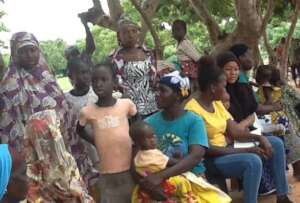 Offering shelters for displaced people in Burkina