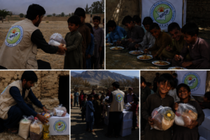 Distribution of Food to Poor Children