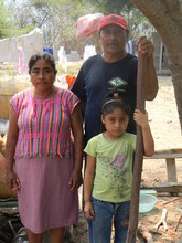 Jesus and Casimira Lopez and granddaugther Adriana