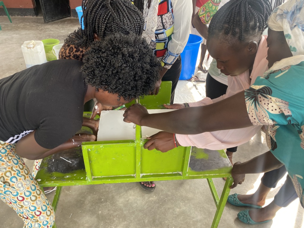 Soap-Making Machines for Refugee Girls in Imvepi