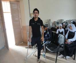 Young landmine survivors in Basra, Iraq