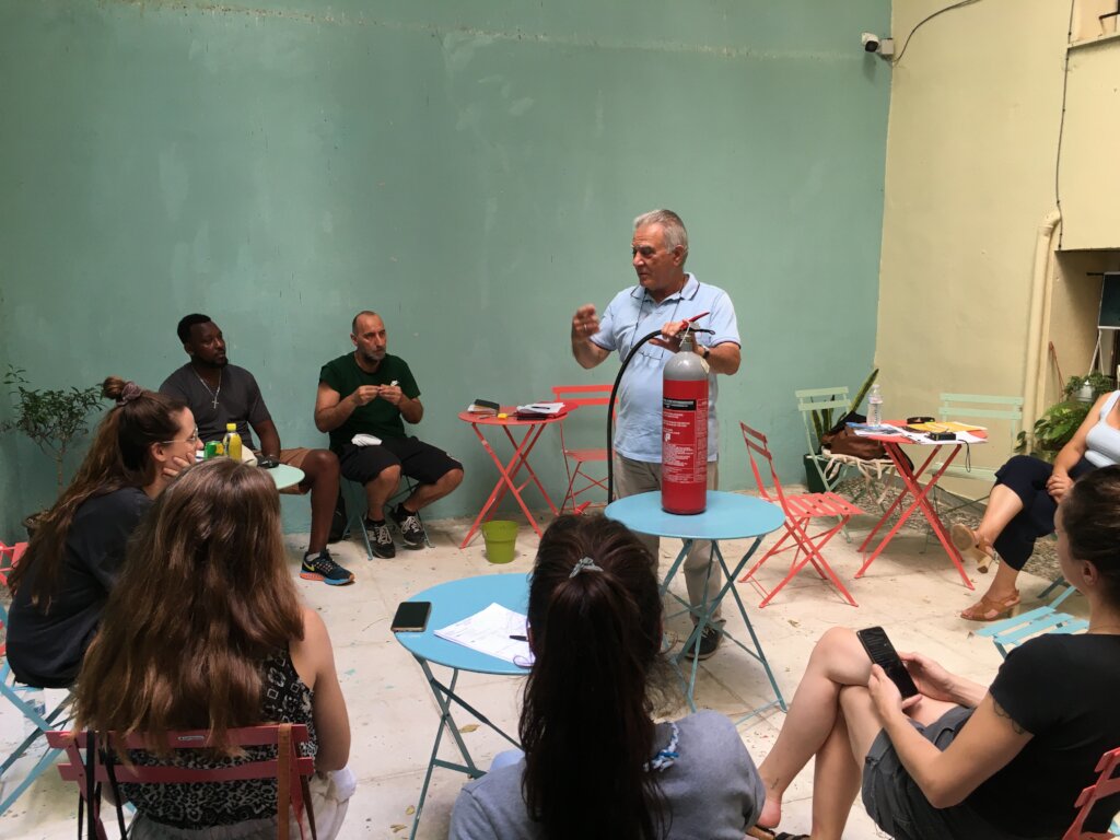 A community Center for & with refugees in Greece