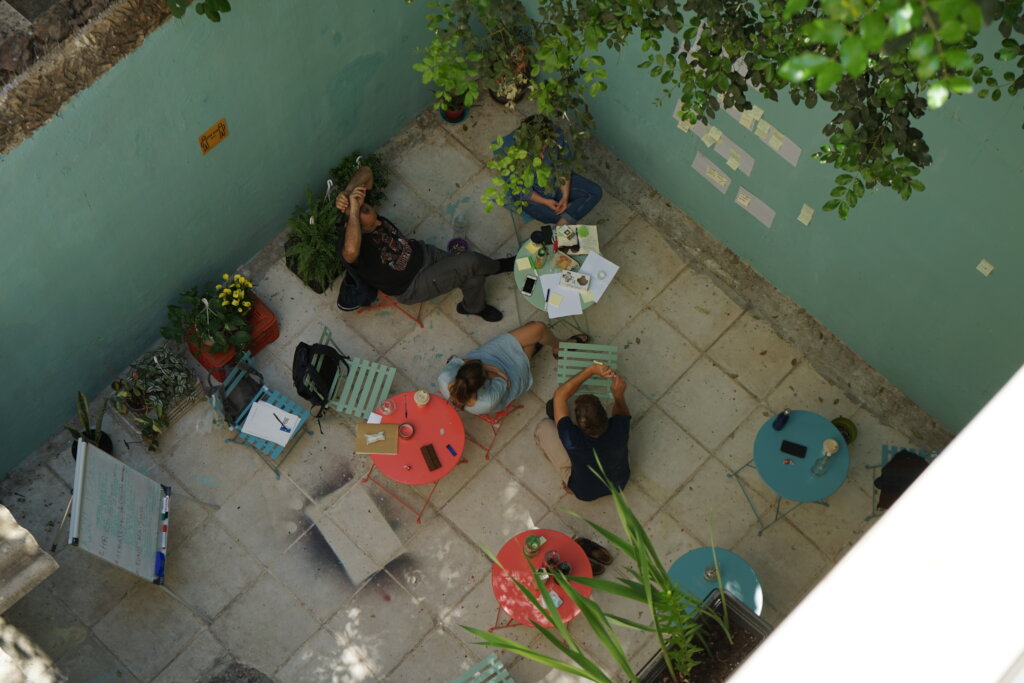 A community Center for & with refugees in Greece