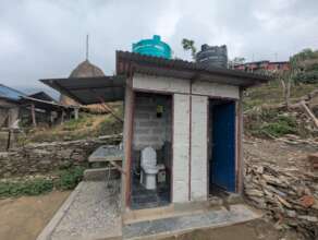 Newly constructed Toilets