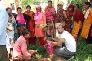 Coffee plant distribution and training program