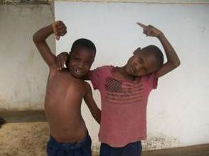 Amos and his best friend Imam