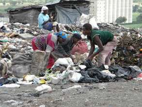 Women in the dump pic by J. Buley