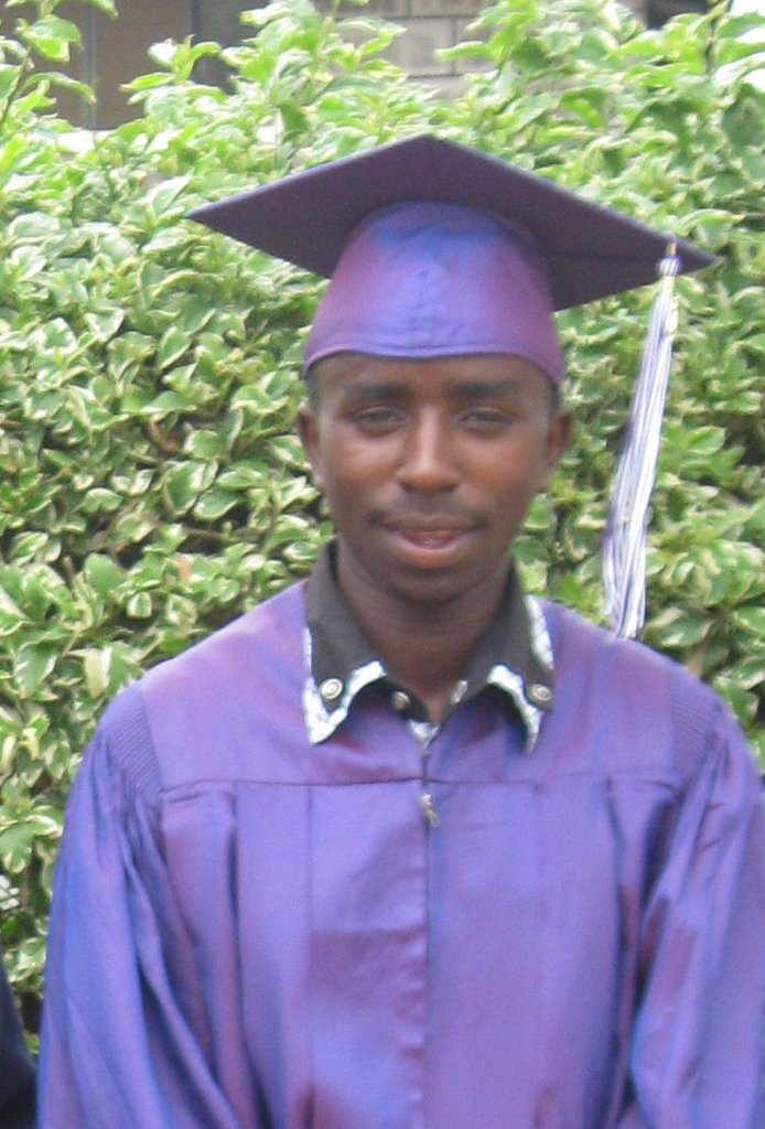 Sammy at ROHI High graduation