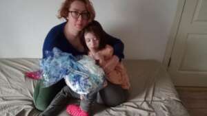 Nadea and her mum, Zamfir