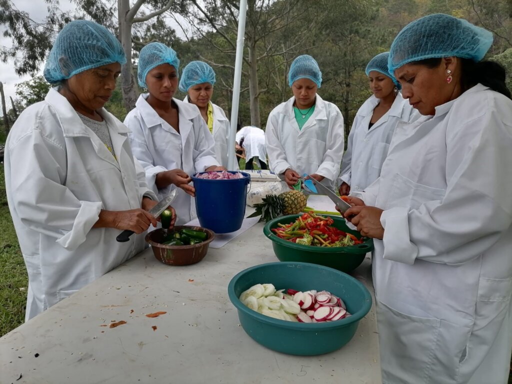 Indigenous women accessing local markets