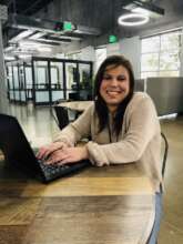 Maecy first job through Best Buddies