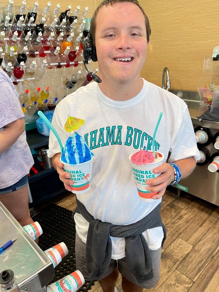 Michael at Bahama Bucks