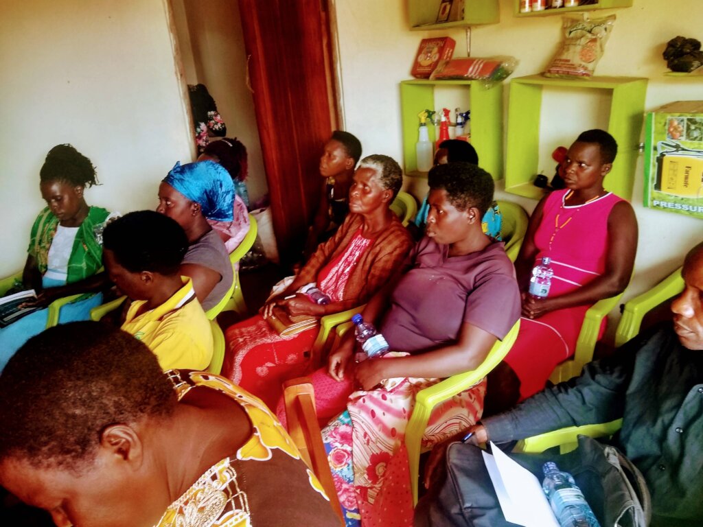 Women who attended the business training