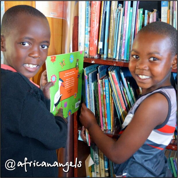 Create a primary school library in South Africa