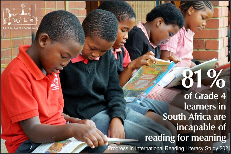 Create a primary school library in South Africa
