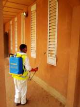 Disinfection before classes start