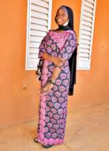 Nafissa first day of school