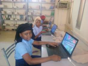 Vocabulary search in computer class