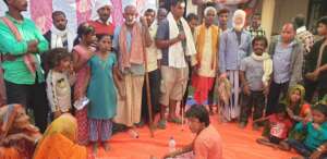 Uday, the leader of the disabled group