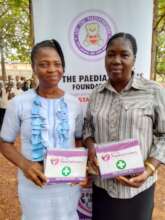 Teachers with the FAC calendar at EKITI