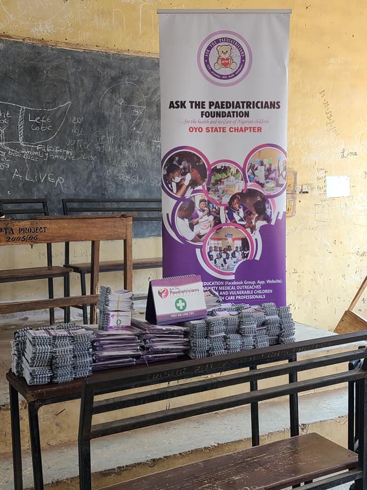 ATP Oyo set with their materials