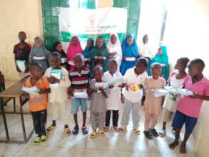 Distribution of school materials
