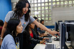 Participants of the Basic Computer Course