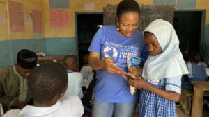 Delivering books to schools in Northern Nigeria