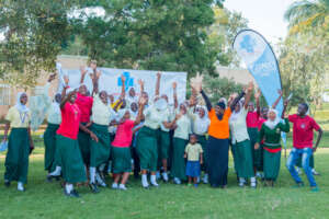 Group photo of students after MHM info session