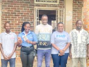 With the teachers during the mapping exercise