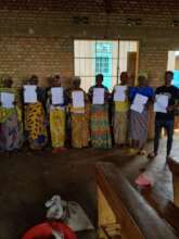 Women attending training courses
