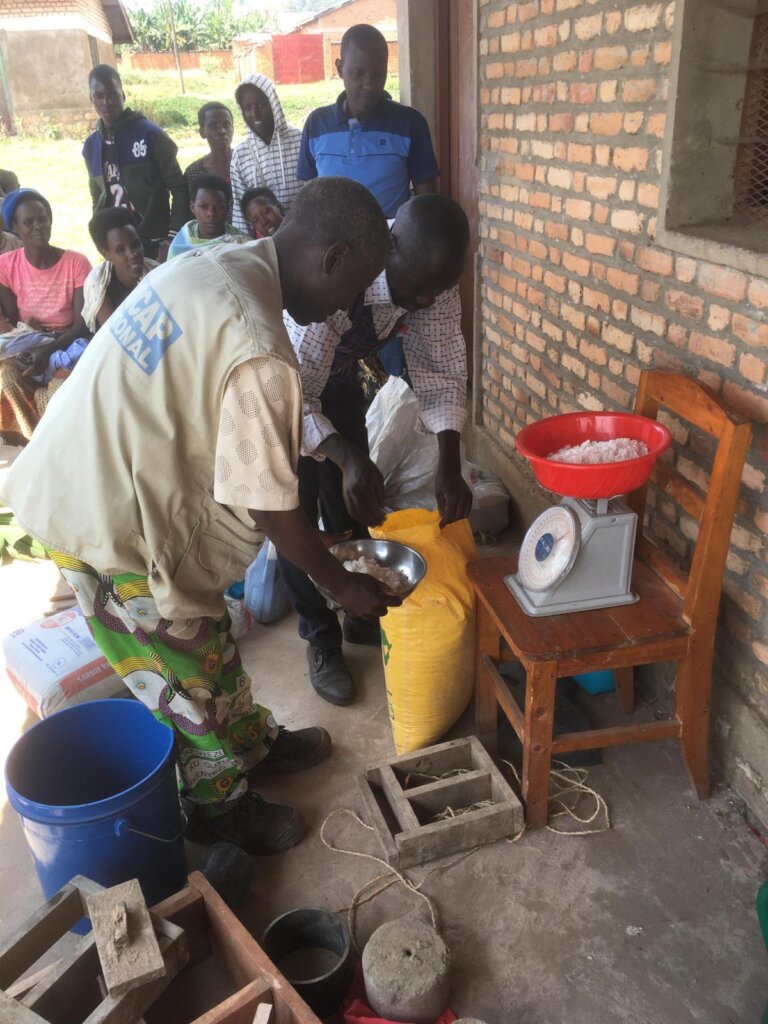 Improve food production for 120 farmers