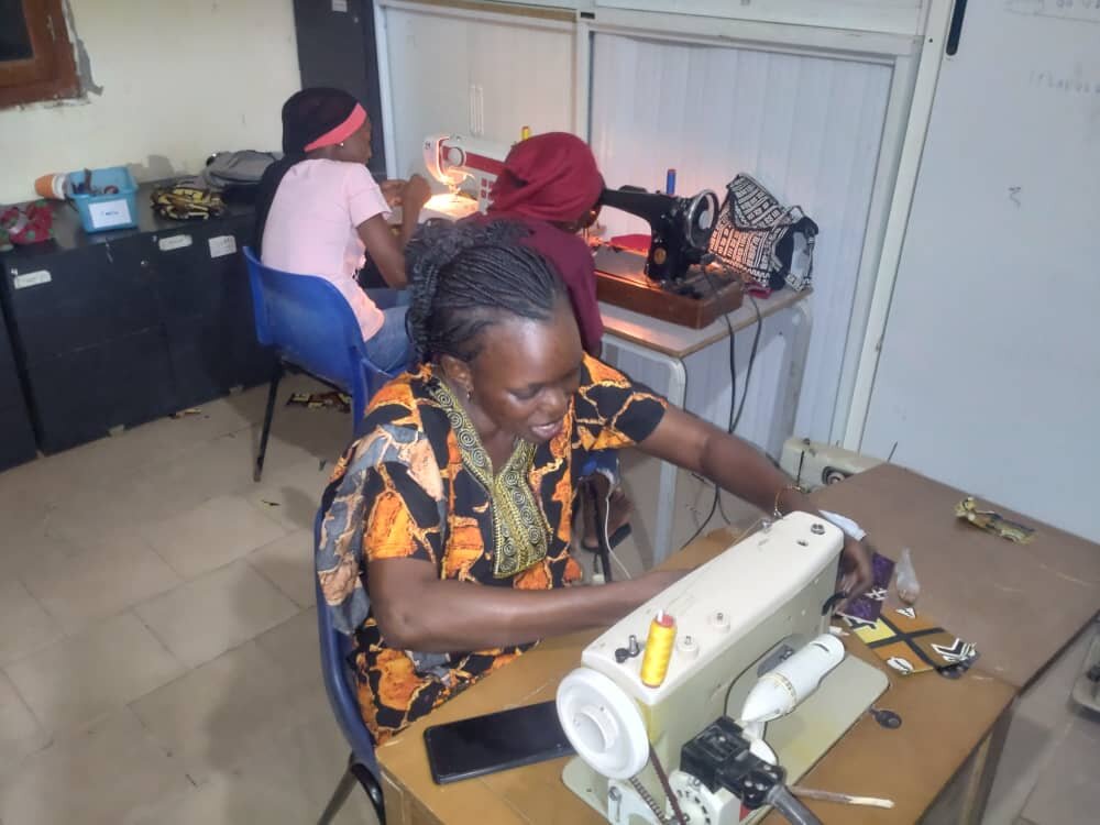 New sewing machine will improve girls' education!
