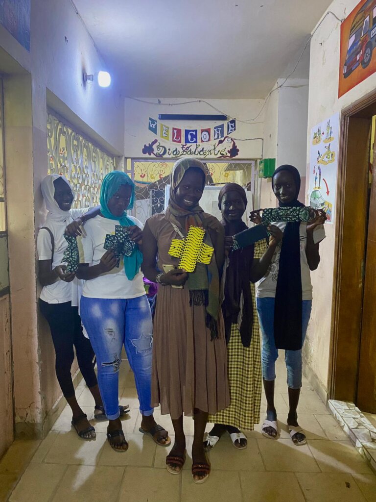 New sewing machine will improve girls' education!