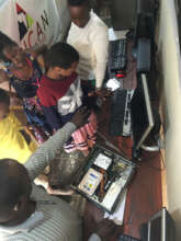 Disassembling a computer during training