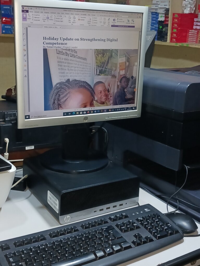 Image of the New Acquired Computer set
