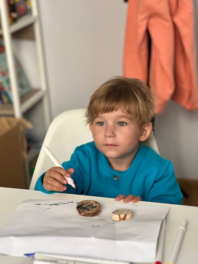 Psychological assistance for children in Bucha