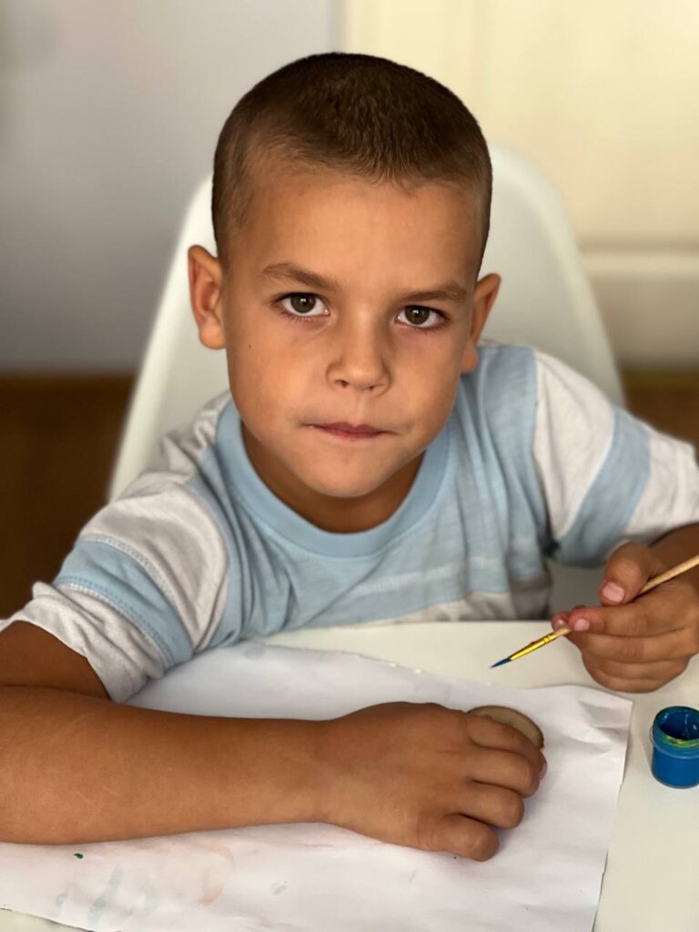 Psychological assistance for children in Bucha
