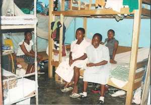Children in the dormitory